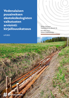 PuuValuVesi-julkaisun kansi